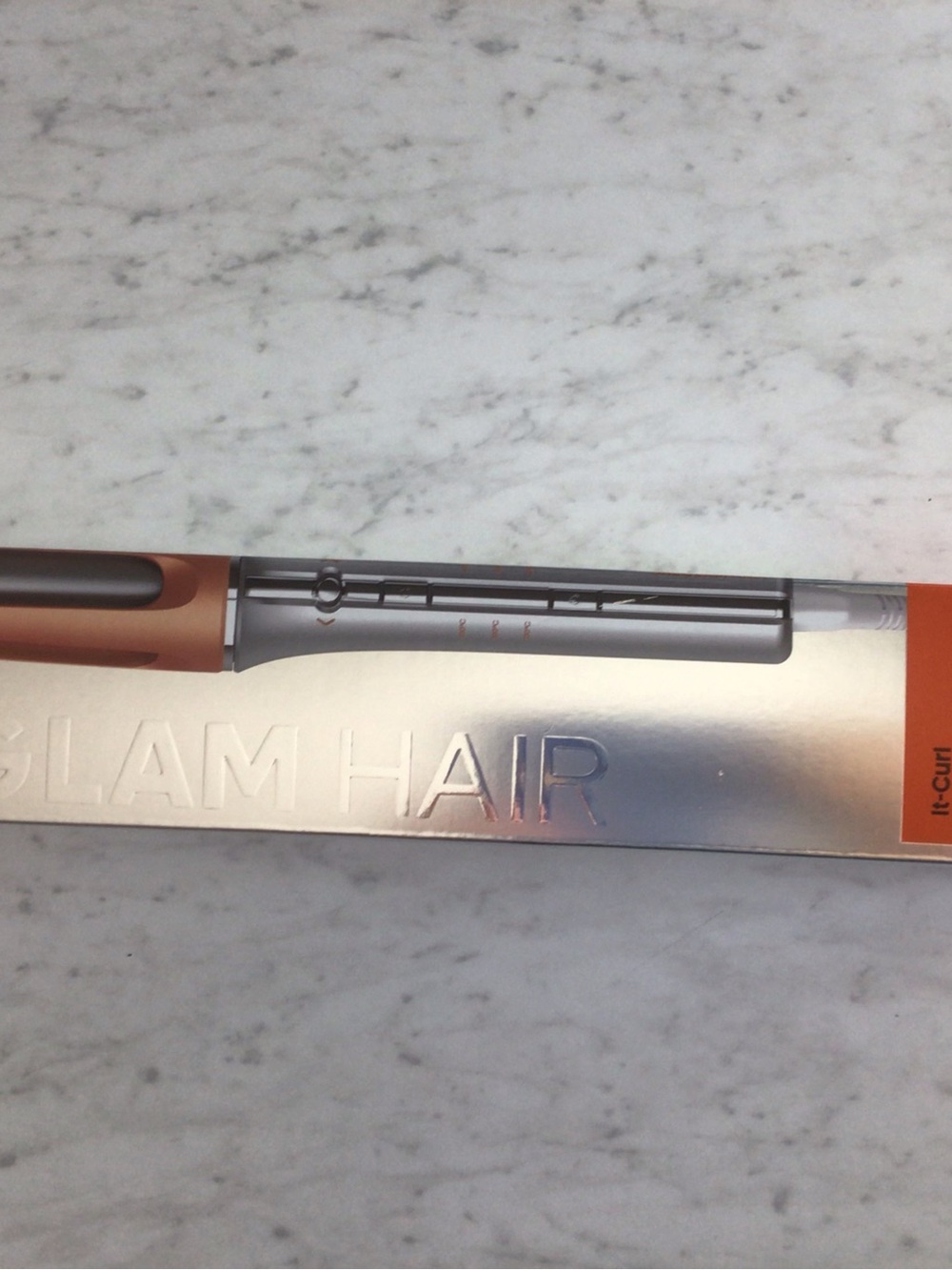 Glam Hair Rose Gold Curling Wand - 1.25” - Picture 2 of 5